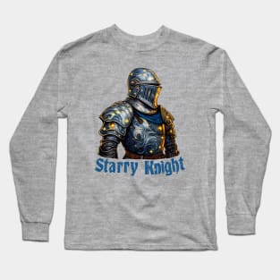 Starry Knight - Van Gogh's Knight in Starry Armor Long Sleeve T-Shirt